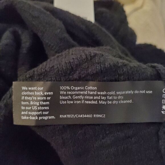 Eileen Fisher Textured Cowl-Neck Sweater in Black - Picture 8 of 13